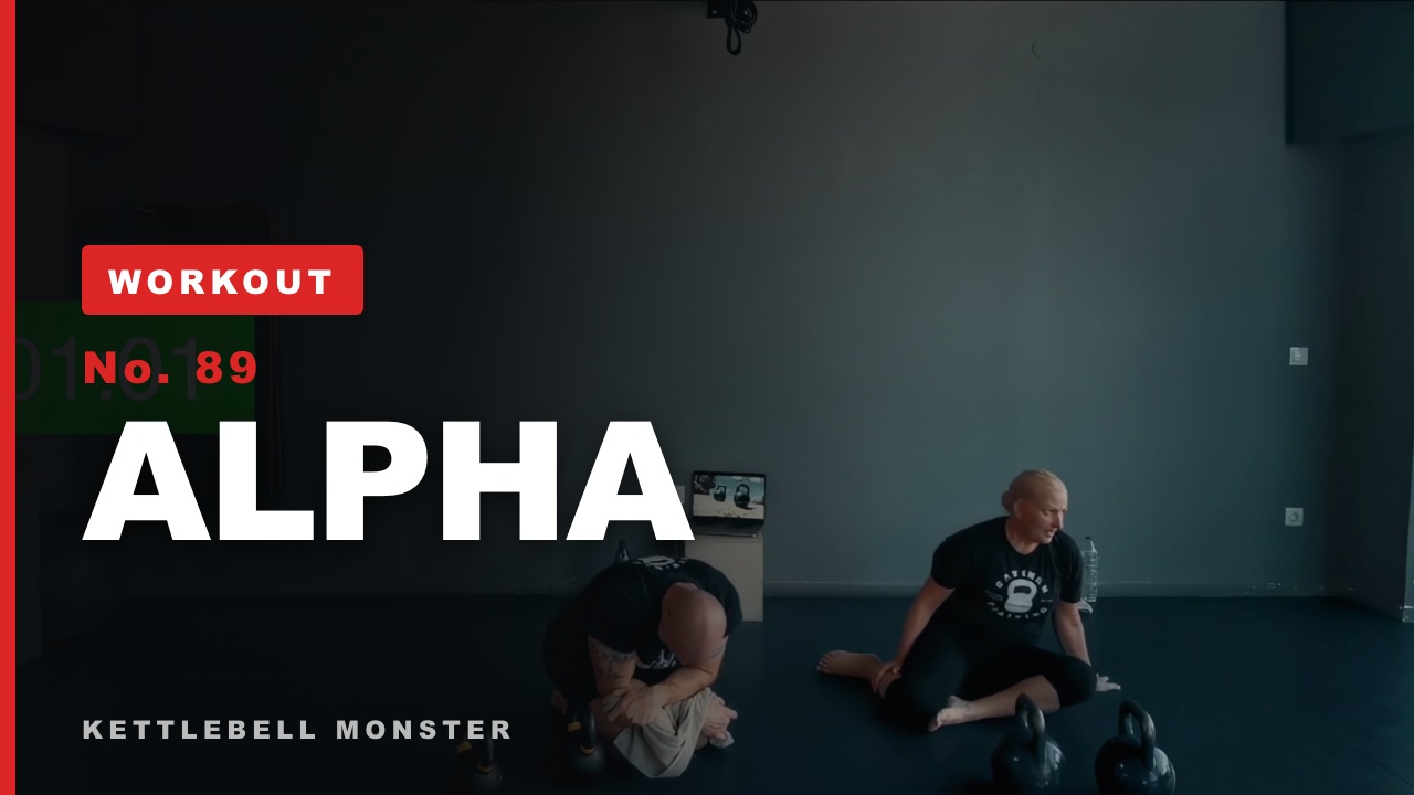 ALPHA double kettlebell workout