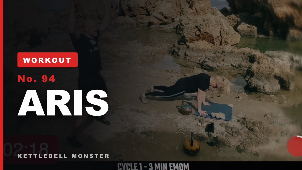 ARIS beginner kettlebell workout