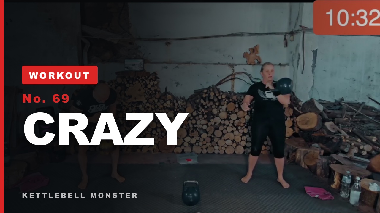 CRAZY single kettlebell workout